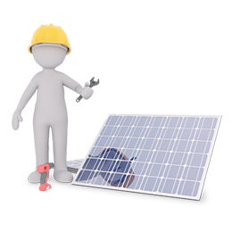 Sistemas de energia fotovoltaica, com baixa necessidade de manutenção